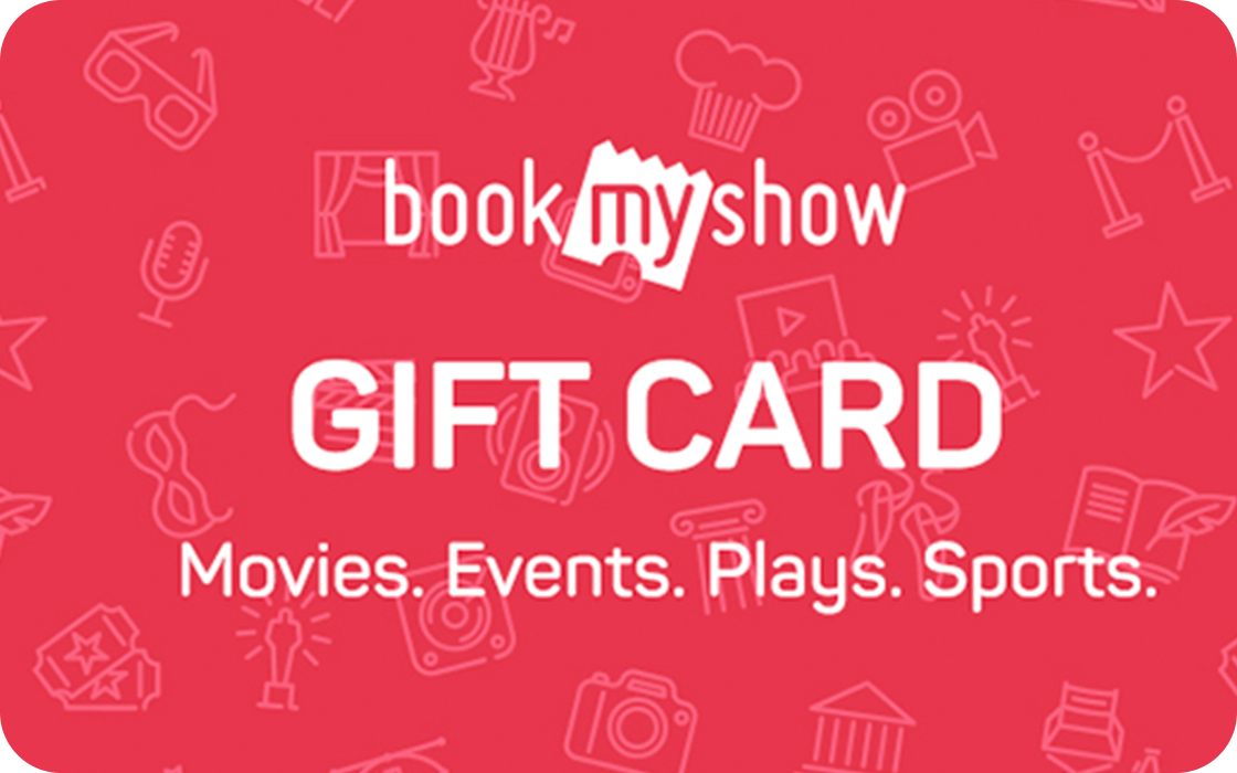 BookMyShow Gift card